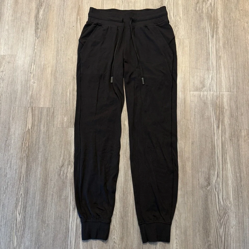 Lululemon Womens 4 Ready To Rulu Jogger Pants Black